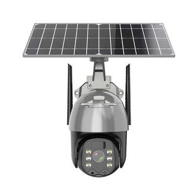Système de sécurité imperméable extérieur actionné solaire de maison de Smart 4G de caméra de radio de PTZ