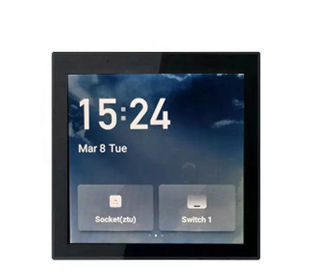 Écran central contrôle de Tuya d'écran de passage de Smart Zigbee de 4 pouces
