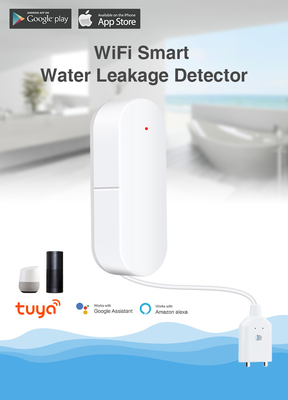 Alerte de notification de système de sécurité indépendant à la maison de capteur de fuite d'eau de Tuya Smart WIFI