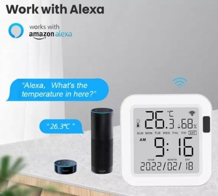 Glomarket Tuya Wifi capteur d'humidité de la température intelligente sans fil maison thermomètre hygromètre détecteur