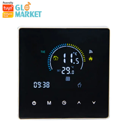 Thermostat intelligent programmable de Tuya Wifi pour le chauffage électrique de chaudière de gaz de plancher de l'eau