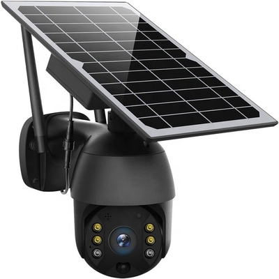 PIR Radar Tuya Smart Camera PTZ 355 Caméra de sécurité extérieure sans fil à énergie solaire