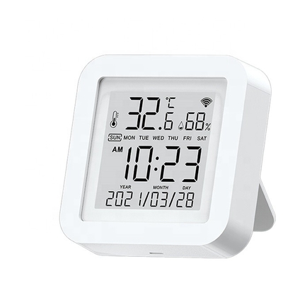 capteur intelligent d'alarme de capteur de la température et d'humidité de 5G Tuya Zigbee