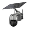 Système de sécurité imperméable extérieur actionné solaire de maison de Smart 4G de caméra de radio de PTZ