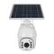 Le Smart Camera IP66 solaire de DetectionTuya de corps humain du réseau AI imperméabilisent 1080 HD PIR Camera