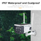 Caméra de sécurité imperméable sans fil de la surveillance IP67 1080P HD Wifi de Smart Camera solaire de Tuya