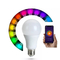 Lumière à distance Tuya rechargeable de contrôle d'APPLI de téléphone d'ampoule d'E27 E26 B22 Smart multicolore