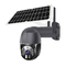 Caméra solaire d'IP de stockage de la sécurité PTZ de vision nocturne Tuya Wifi/4G