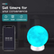 Magnétique Flottant Smart WiFi LED Lumière 3D Impression Moonlight Salon Décoration