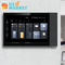 Panneau de commande de Smart d'écran tactile de mur de musique de pouce BLE de Wifi 7 de passage de Zigbee de Smart Home de Tuya