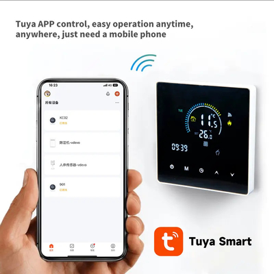 Contrôleur de température électrique de chauffage par le sol de chaudière de gaz de l'eau de thermostat intelligent de Tuya Wifi