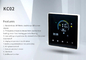 Thermostat intelligent programmable de Tuya Wifi pour le chauffage électrique de chaudière de gaz de plancher de l'eau