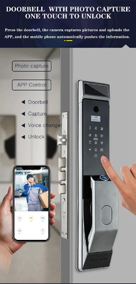 Glomarket Tuya Wifi reconnaissance faciale Smart Door Lock avec caméra