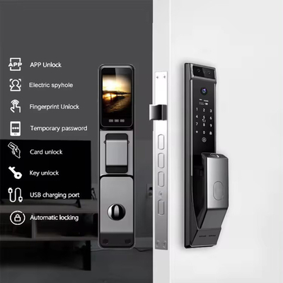 Glomarket Tuya Wifi reconnaissance faciale Smart Door Lock avec caméra