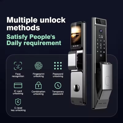 Glomarket Tuya Wifi reconnaissance faciale Smart Door Lock avec caméra