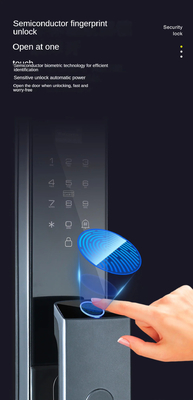 Glomarket Tuya Wifi reconnaissance faciale Smart Door Lock avec caméra