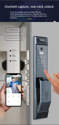 Glomarket Tuya Wifi reconnaissance faciale Smart Door Lock avec caméra