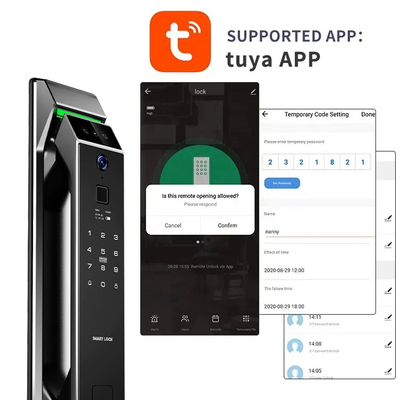 Glomarket reconnaissance faciale 3D empreinte digitale Tuya Wifi numérique Smart Lock