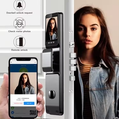 Glomarket reconnaissance faciale 3D empreinte digitale Tuya Wifi numérique Smart Lock
