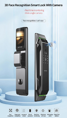 Glomarket reconnaissance faciale 3D empreinte digitale Tuya Wifi numérique Smart Lock