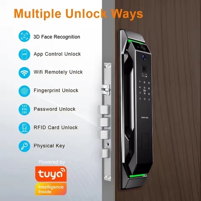 Glomarket reconnaissance faciale 3D empreinte digitale Tuya Wifi numérique Smart Lock