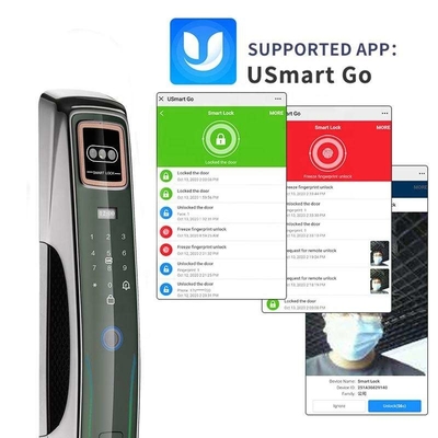 Récognition faciale 3D, verrouillage intelligent, gestion intelligente par l'application Usmart Go