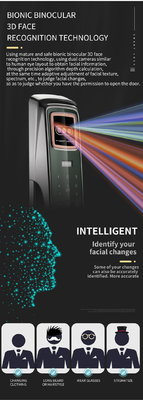 Récognition faciale 3D, verrouillage intelligent, gestion intelligente par l'application Usmart Go
