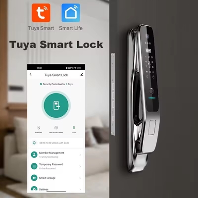 Renseignement facial, verrouillage intelligent entièrement automatique Tuya Smart Home sécurisé