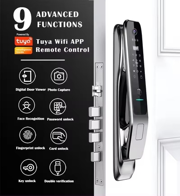 Renseignement facial, verrouillage intelligent entièrement automatique Tuya Smart Home sécurisé