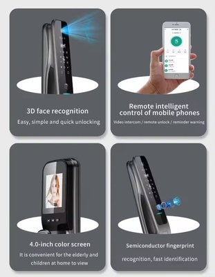 Renseignement facial, verrouillage intelligent entièrement automatique Tuya Smart Home sécurisé