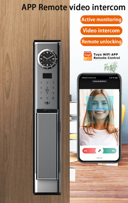 Fermeture de luxe avec reconnaissance faciale, interphone visuel de haute qualité et surveillance en temps réel.