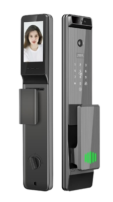 Glomarket Tuya Numérique Smart Lock Système biométrique entièrement automatique Sécurité d'empreintes digitales reconnaissance faciale 3D Mot de passe Fermeture de porte