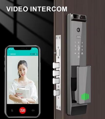 Glomarket Tuya Numérique Smart Lock Système biométrique entièrement automatique Sécurité d'empreintes digitales reconnaissance faciale 3D Mot de passe Fermeture de porte