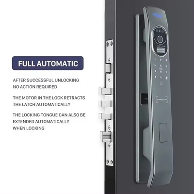 Glomarket Tuya Fermeture de porte intelligente 3D reconnaissance faciale Fermetures automatiques avec caméra Fermeture de porte de sécurité biométrique intelligente
