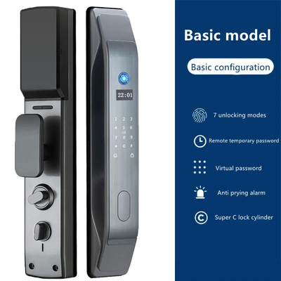 Glomarket Tuya Smart 3D Face App de verrouillage de porte entièrement automatique Déverrouillage à distance d'empreintes digitales Fermeture de porte intelligente pour la maison intelligente