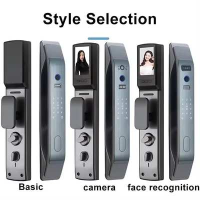 Glomarket Tuya Smart 3D Face App de verrouillage de porte entièrement automatique Déverrouillage à distance d'empreintes digitales Fermeture de porte intelligente pour la maison intelligente