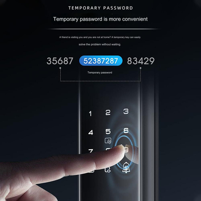 Glomarket en gros Prix d'usine Fermeture à main intelligente à empreinte digitale Fermeture à clé numérique Hôtel Tuya App Fermeture à porte numérique intelligente