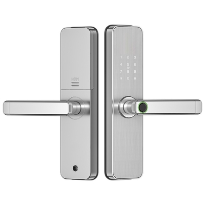 Glomarket Tuya Fermeture de porte intelligente Chambre à coucher Maison Digital Biométrique empreinte digitale Poignée intelligente Serrures électroniques