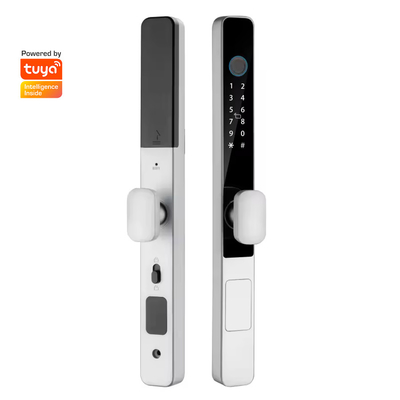 Glomarket Smart Tuya Fermeture de porte étanche Fermeture coulissante Porte d'empreinte digitale Mot de passe Manche de télécommande Fermeture électronique intelligente