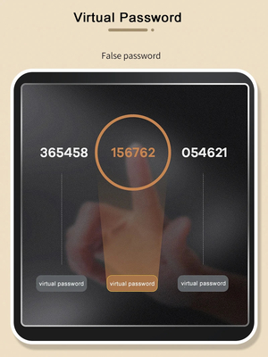 Glomarket Smart Tuya Fermeture de porte étanche Fermeture coulissante Porte d'empreinte digitale Mot de passe Manche de télécommande Fermeture électronique intelligente