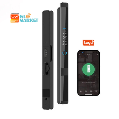 Glomarket Sécurité Cerradura Sécurité intelligente à domicile automatique électrique Wifi empreinte digitale Tuya Fermeture de porte intelligente