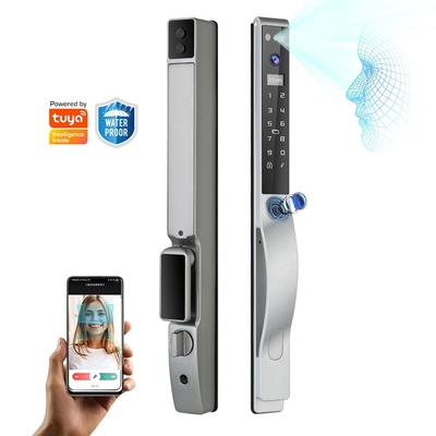 Glomarket Extérieur électrique sans clé reconnaissance faciale 3D Tuya Numérique Carte de passe Fermeture de porte imperméable à l'eau Smart Lock