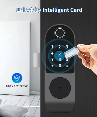 Glomarket Tuya étanche à l'eau numérique TTLock Déverrouillage à distance Double-faces d'empreintes digitales Smart Lock