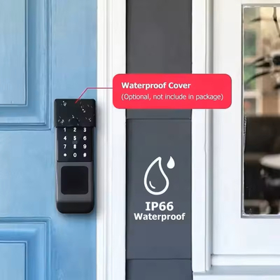 Glomarket Tuya étanche à l'eau numérique TTLock Déverrouillage à distance Double-faces d'empreintes digitales Smart Lock
