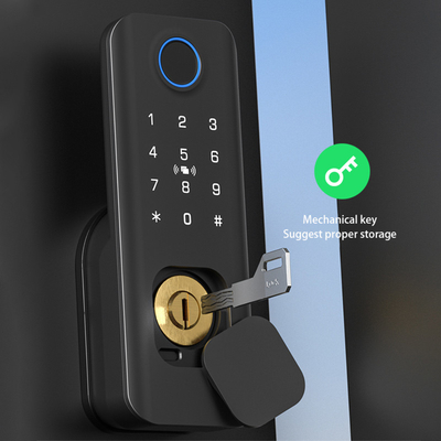 Glomarket Sécurité extérieure clé numérique intelligente empreinte digitale mot de passe Smart Rim Door Lock For Gate Porte d'entrée