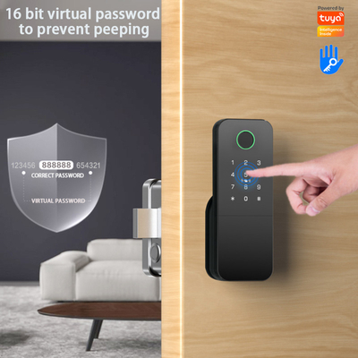 Glomarket extérieur électronique d'empreinte digitale mot de passe verrouillage numérique Tuya Ttlock Smart Door Lock