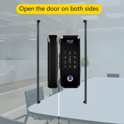 Glomarket Smart Tuya Wifi verrouillage de porte en verre empreinte digitale clavier verrouillage de mot de passe connexion intelligente déverrouillage à distance