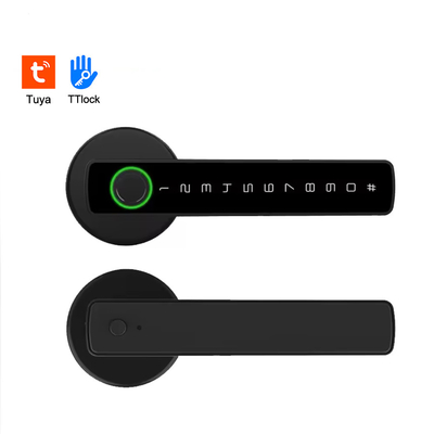 Glomarket Tuya Ble Serrure intelligente Sécurité électronique sans clé Serrure à poignée de porte intelligente Serrure de chambre intérieure