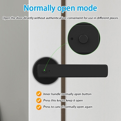 Glomarket Tuya Ble Serrure intelligente Sécurité électronique sans clé Serrure à poignée de porte intelligente Serrure de chambre intérieure