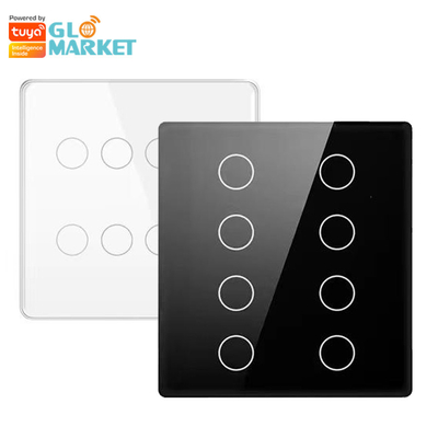 Glomarket Smart Wifi Brésil 118*124 Switch Travaillez avec l'assistant Google Alexa Tuya Smart Light Switch pour la maison